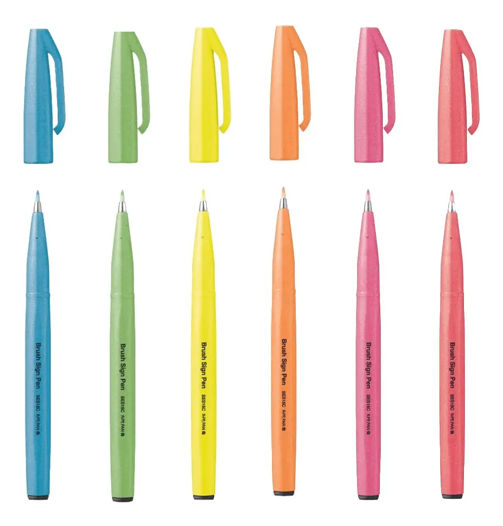 Feutre Pinceau Pentel Fluos Organisation maison solutions rangement