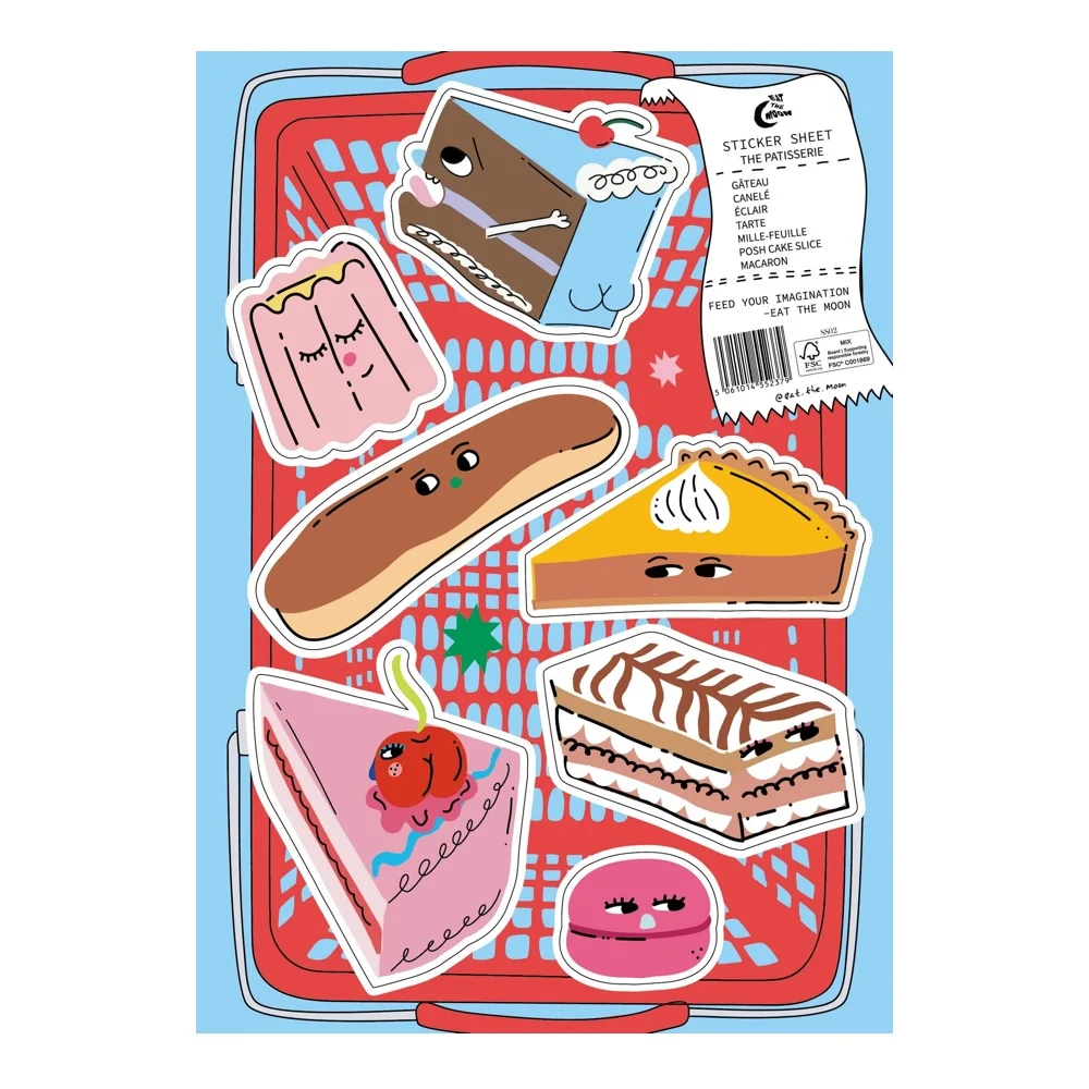 Stickers The Patisserie - Organisation de la maison tiroir avec des solutions de rangement