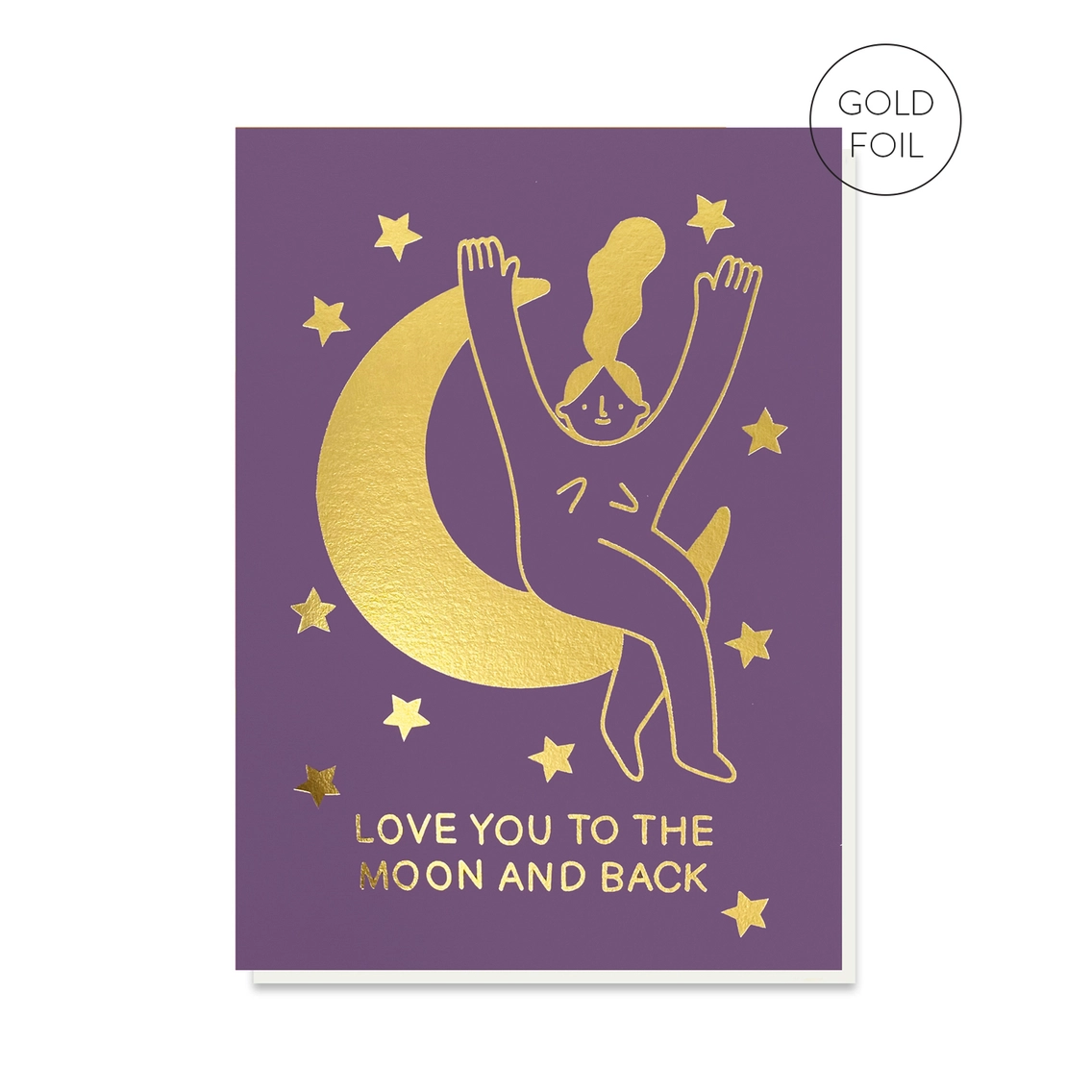 Carte Love You Réfrigérateur To The Moon And Back - Organisation de la maison avec des solutions de rangement