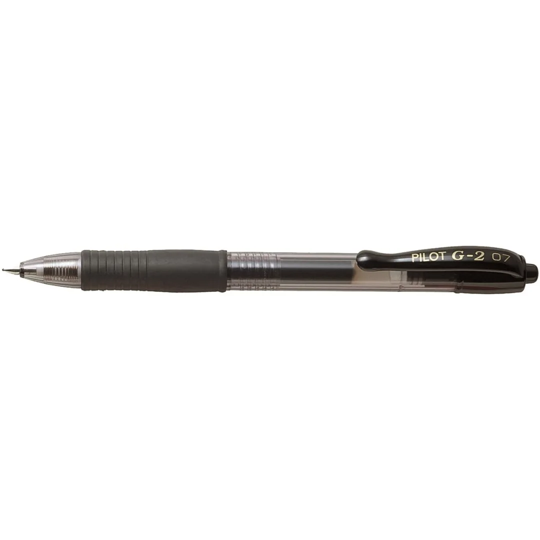 Stylo gel unité Noire – PILOT G2 - Organisation de la maison avec des solutions de rangement PILOT Super Grip G Lot de 6 stylos à bille rétractables – Encre noire –  Pointe moyenne de 1 mm – Dans une enveloppe cadeau : Amazon.fr: Fournitures  de bureau