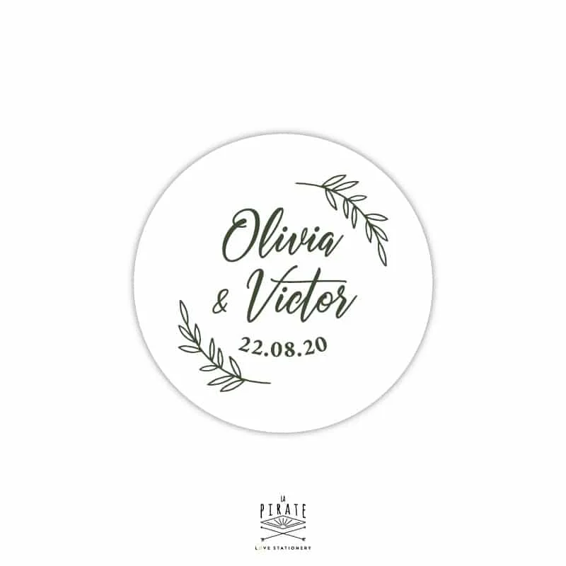 Stickers rond fines branches, mariage champêtre - Saldi Straordinari original – Offerte Speciali Disponibili Adesso