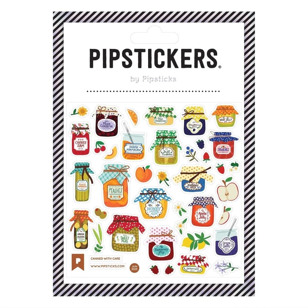 Stickers Conserves With Love - Organisation de la maison avec des solutions de rangement - Home organiser