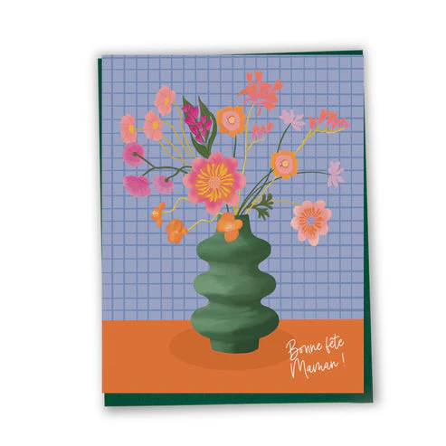 Lili Graffiti - Carte De Souhait - Bonne Fête Maman - Bouquet||Lili Graffiti - Greeting Card - Bonne Fête Maman - Bouquet - Boutique Bébé en Ligne : Soins, Jouets et Articles Maison APOTODITO Bouquet de fleurs pop-up 3D avec souris, carte d'anniversaire,  carte d'anniversaire, carte de