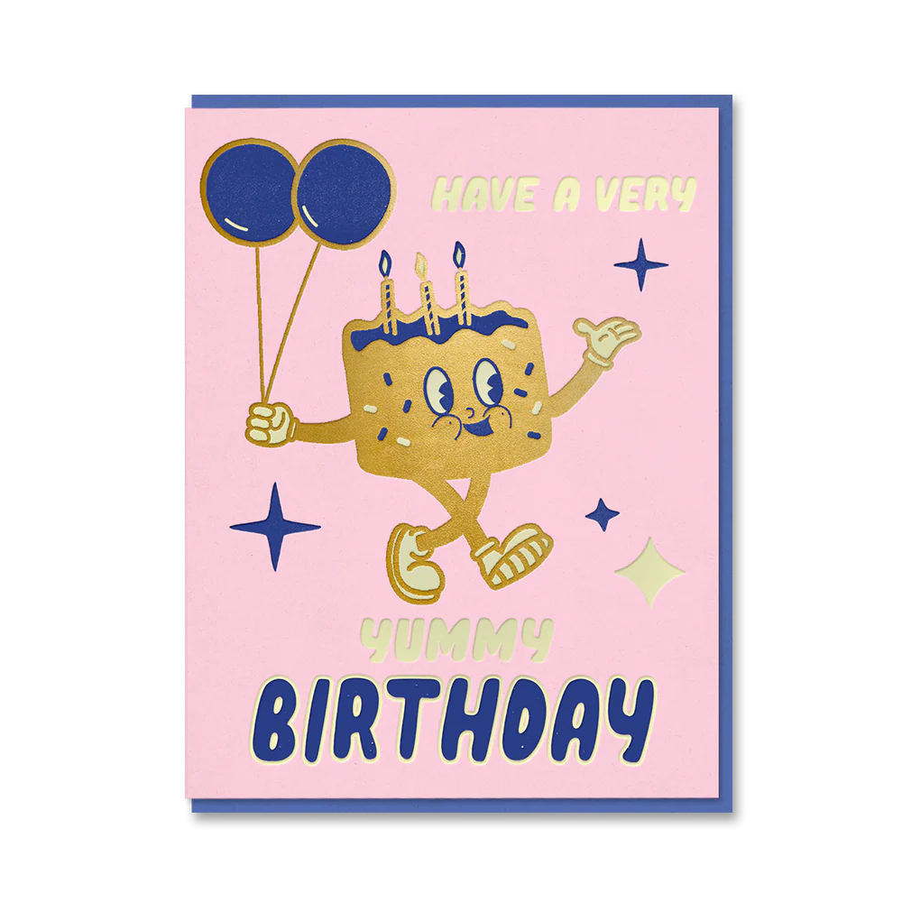 Carte Yummy Birthday fiches Cake - Organisation de la maison avec des solutions de rangement