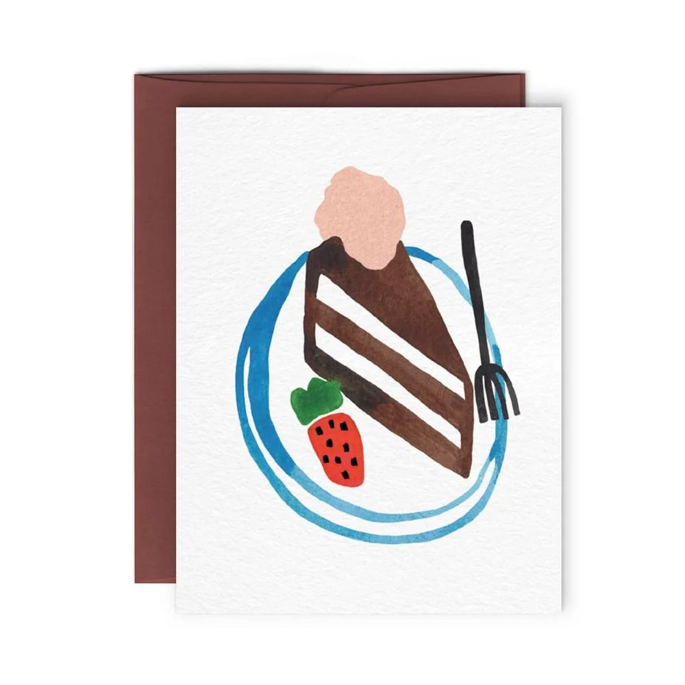 Paperole - Carte de Souhaits - Choco Cake||Paperole - Wish Card - Choco Cake - Boutique Bébé en Ligne : Soins, Jouets et Articles Maison - {'count': 2, 'name': 'CLÉMENT'}