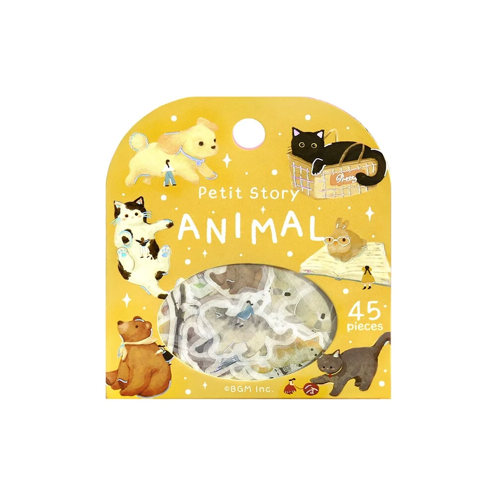 Stickers Flocons Petit Story – Animal - Organisation de la maison avec des solutions de rangement Comment ranger toute sa maison en 1 mois ? - ON RANGE TOUT