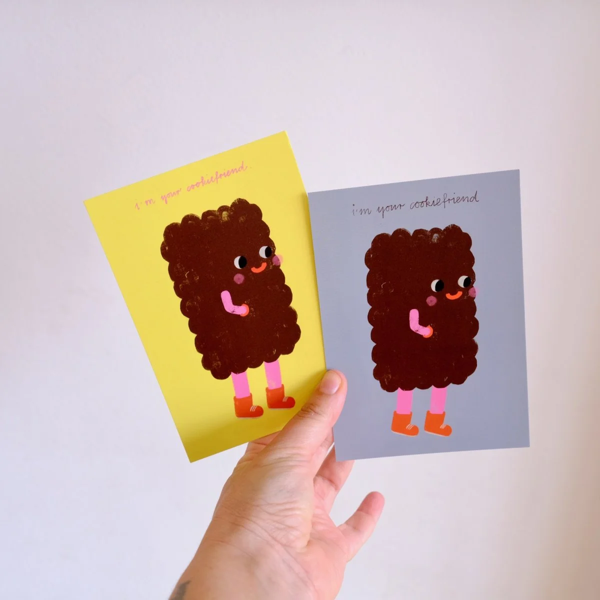Carte Postale I’m Your Cookie Friend - Organisation de la maison avec des solutions de rangement - astuce rangement jeux carte organisation maison solution rangement