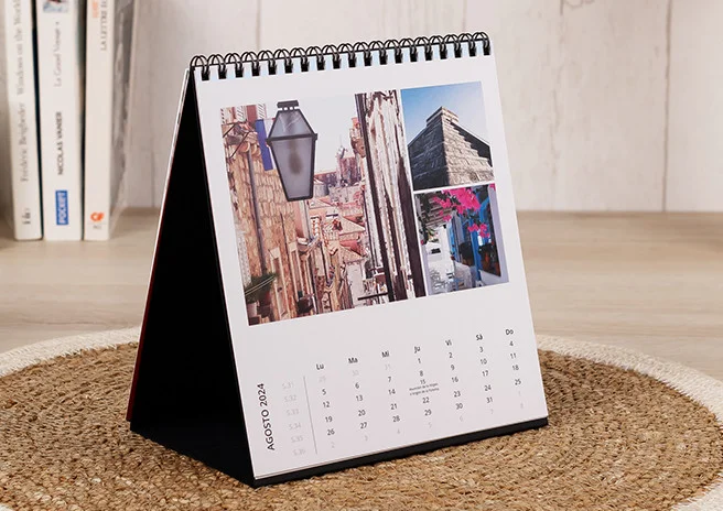 Calendrier bureau mensuel personnalise Vins Rouges Harmonieux Occasion