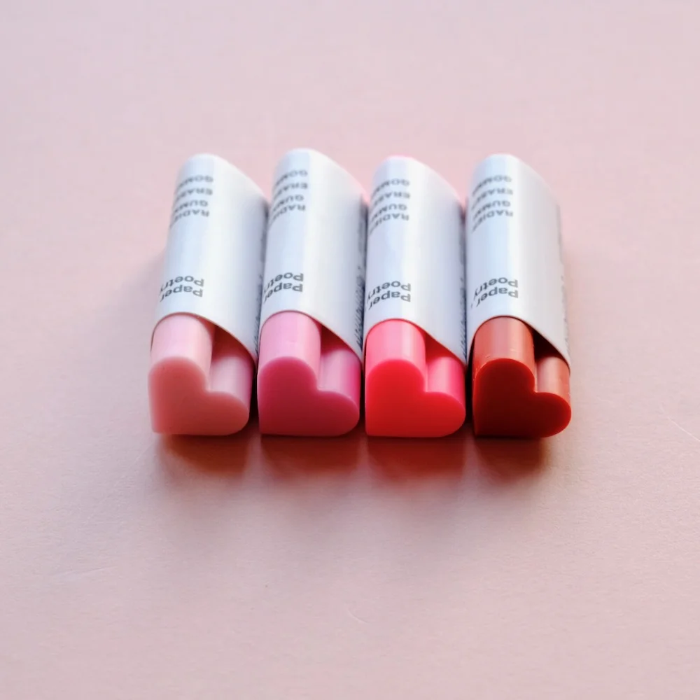 Gommes Coeur Roses Organisation maison solutions rangement