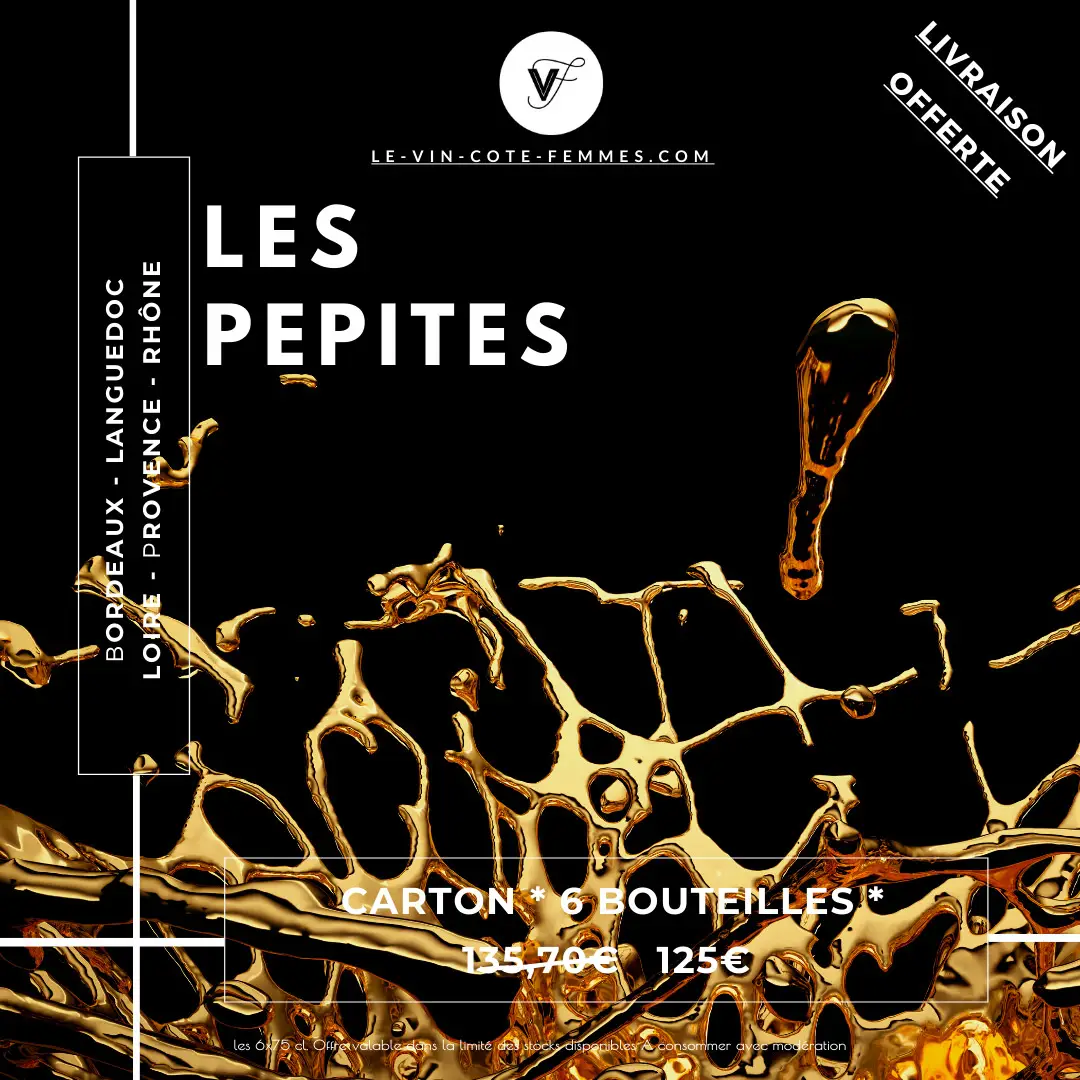 Carton Pépites - Vins Rouges Harmonieux pour Chaque Occasion Méthode Traditionnelle La Pépite