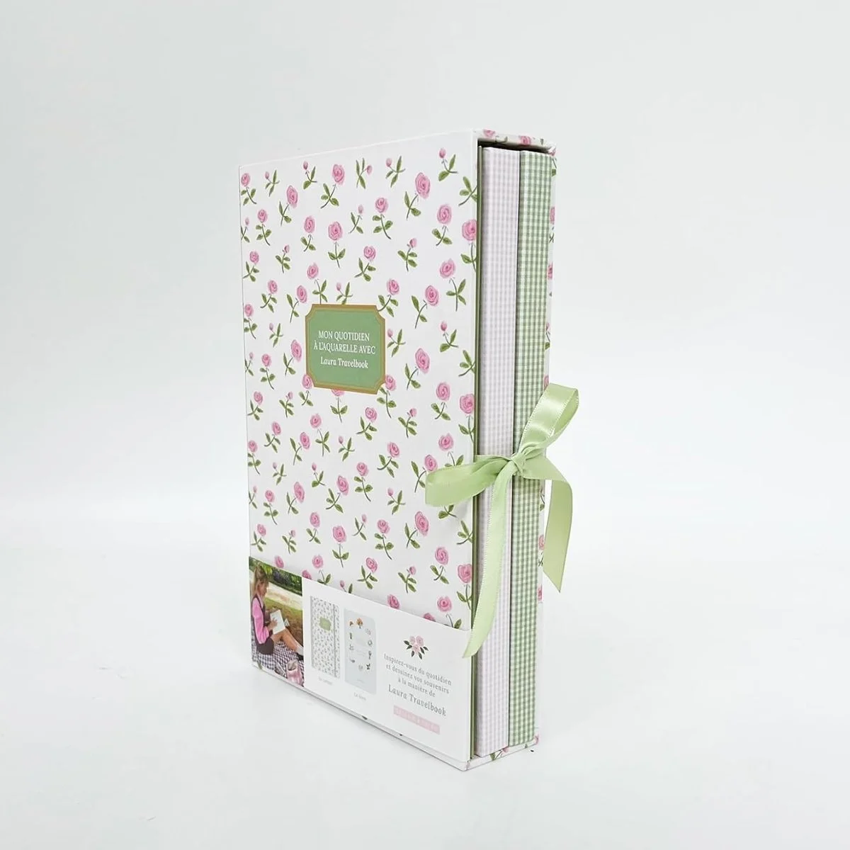 Laura Travelbook Coffret Luxe Quotidien l’Aquarelle Organisation maison solutions rangement