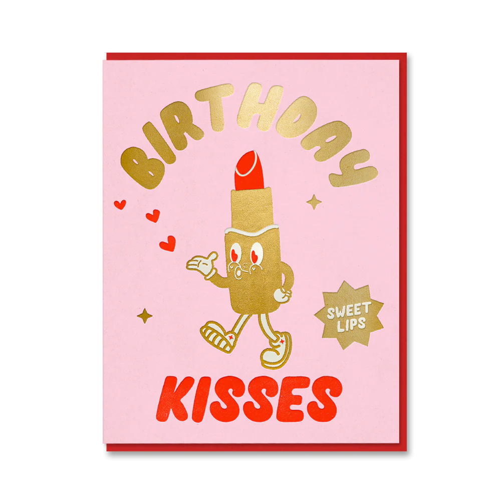 Carte d’Anniversaire Lipstick - Organisation de la maison avec des solutions de rangement - Astuce rangement jeux
