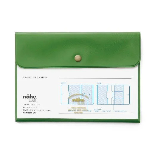 Organiser de Voyage A6 – Vert Pré - Organisation de la maison avec des solutions de rangement 130 idées de ✿ Organisation / Rangement | organisation maison, rangement  organisation, classeur maison