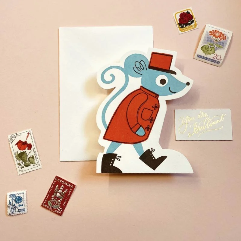 Carte Souris You Are Brillant - Organisation de la maison avec des solutions de rangement - jeux carte organisation maison solution rangement