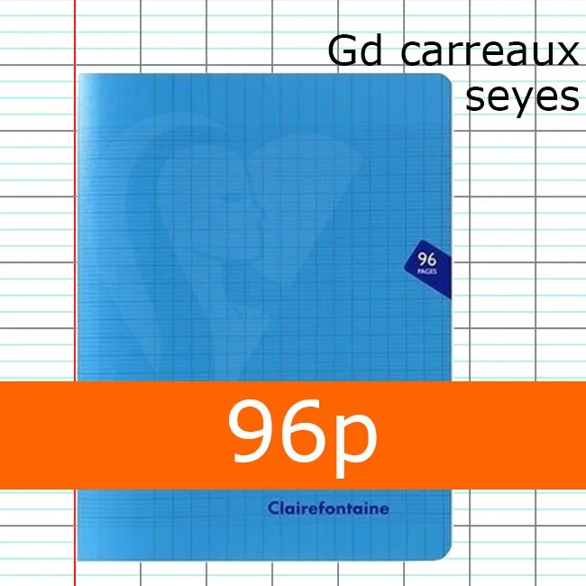 Cahier de 100 pages petit format 17X22 – Clairefontaine données - Organisation de la maison avec des solutions de rangement