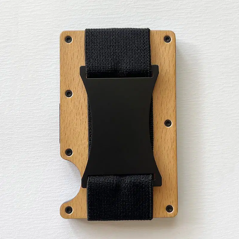 Porte-cartes en bois cerise élastique système - Saldi Straordinari – Offerte Speciali Disponibili Adesso