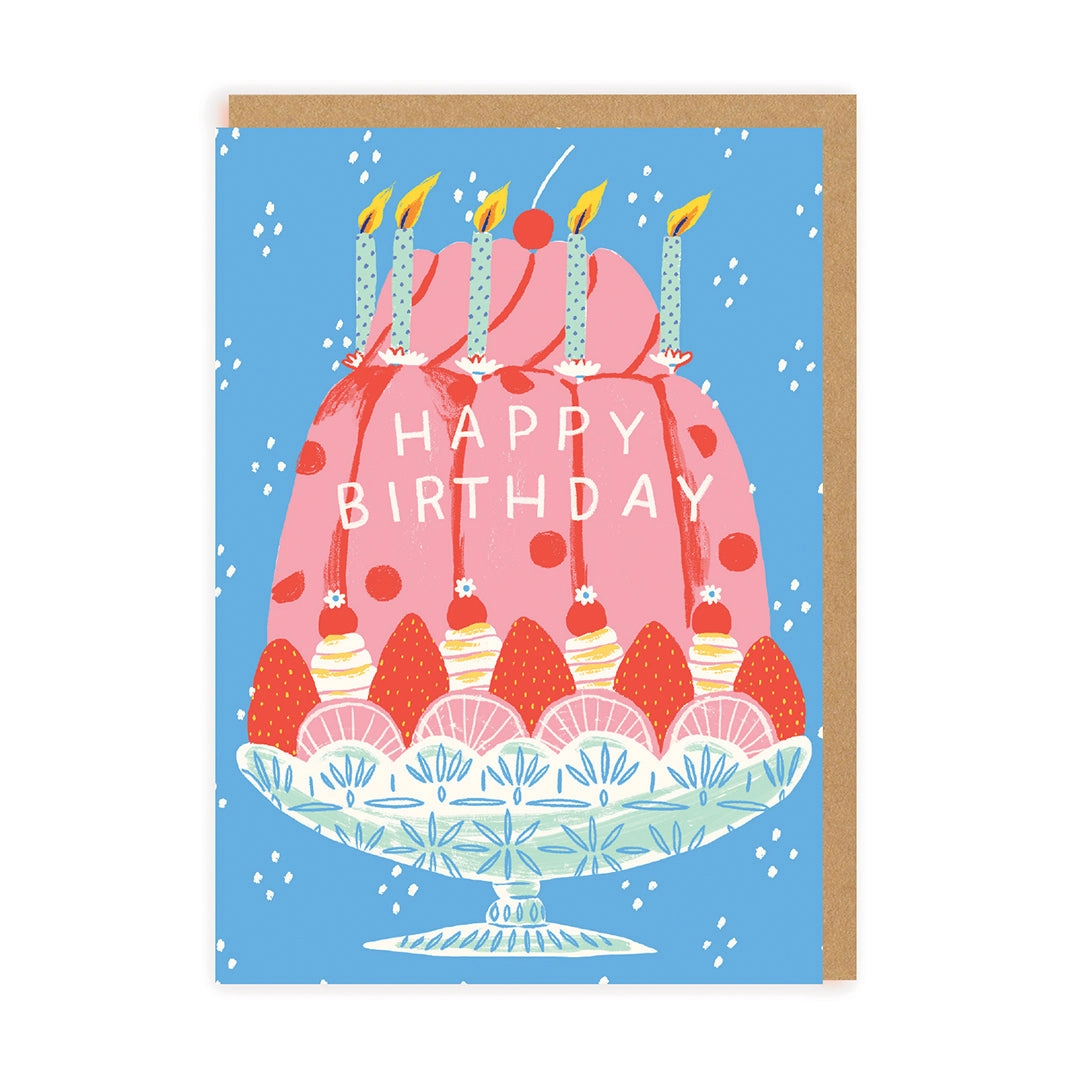 Carte Happy Birthday Trifle Cake Organisation maison solutions rangement