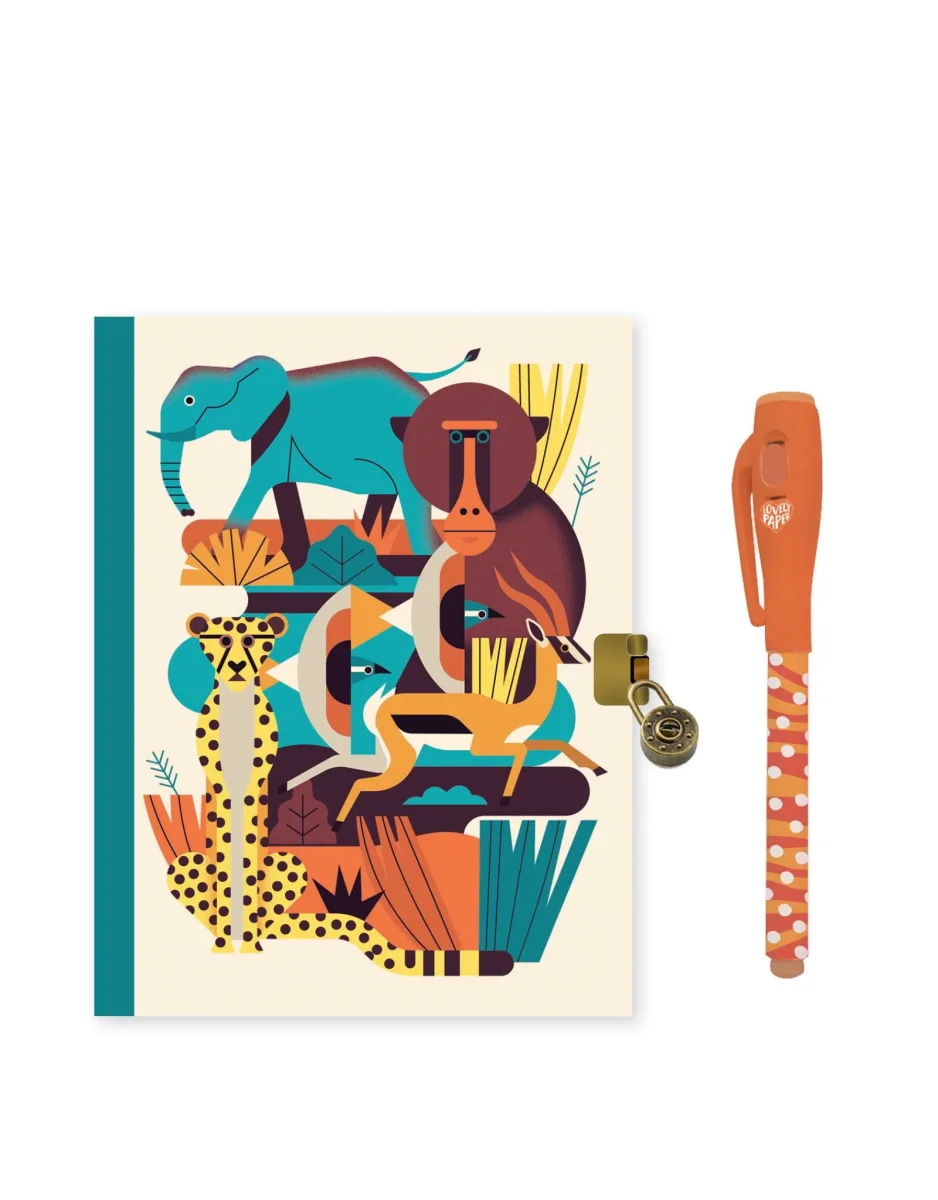 Carnet secret feutre Owen Djeco Boutique Maman Bébé Produits Essentiels Quotidien