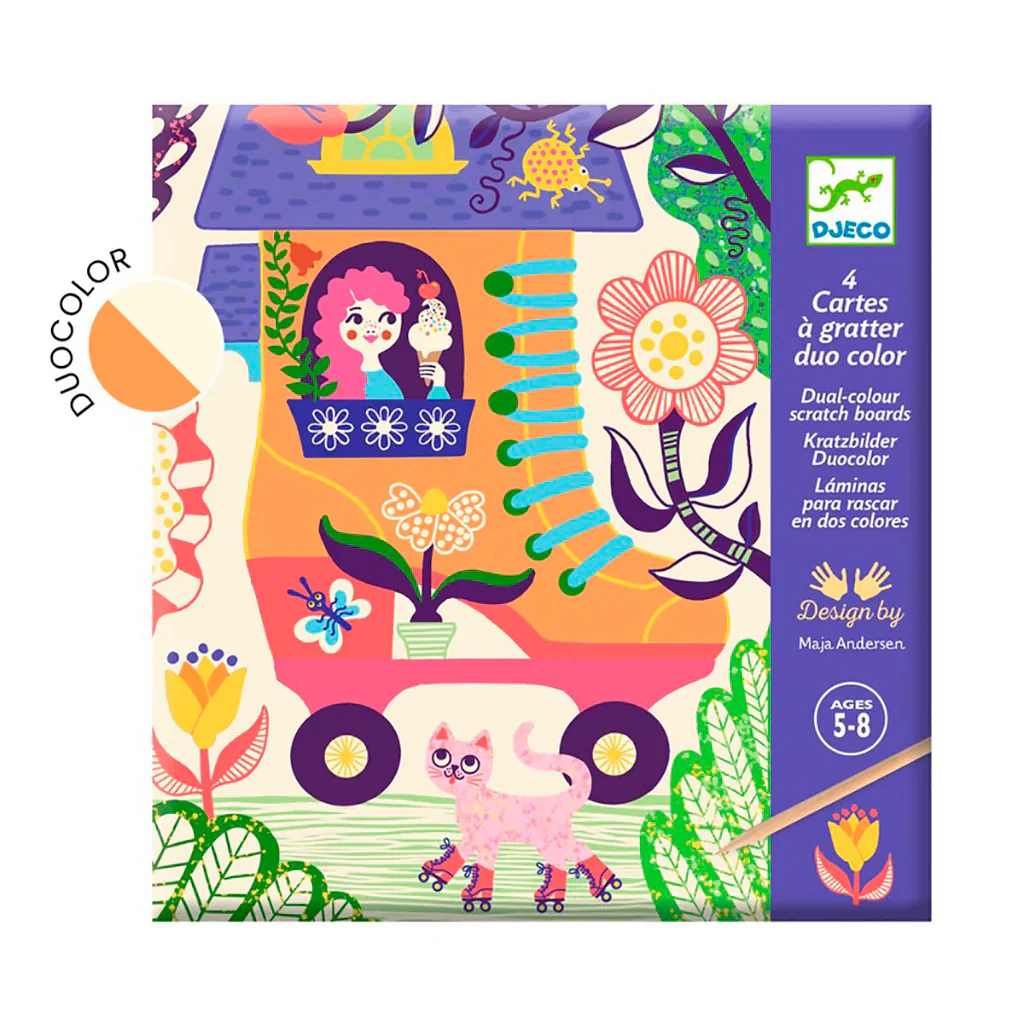 CARTES À GRATTER "DRÔLES DE MAISONS" - Boutique Maman & Bébé – Produits Essentiels au Quotidien CARTES À GRATTER MAISON - DIY