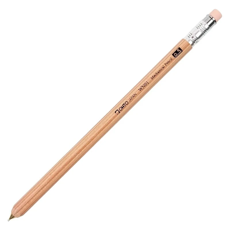 Porte-mines OHTO en Bois 0.5 mm Naturel - Saldi Straordinari – Offerte Speciali Disponibili Adesso Mark's - Porte-mine Ohto Wooden 0,5 mm | Atelier Kumo