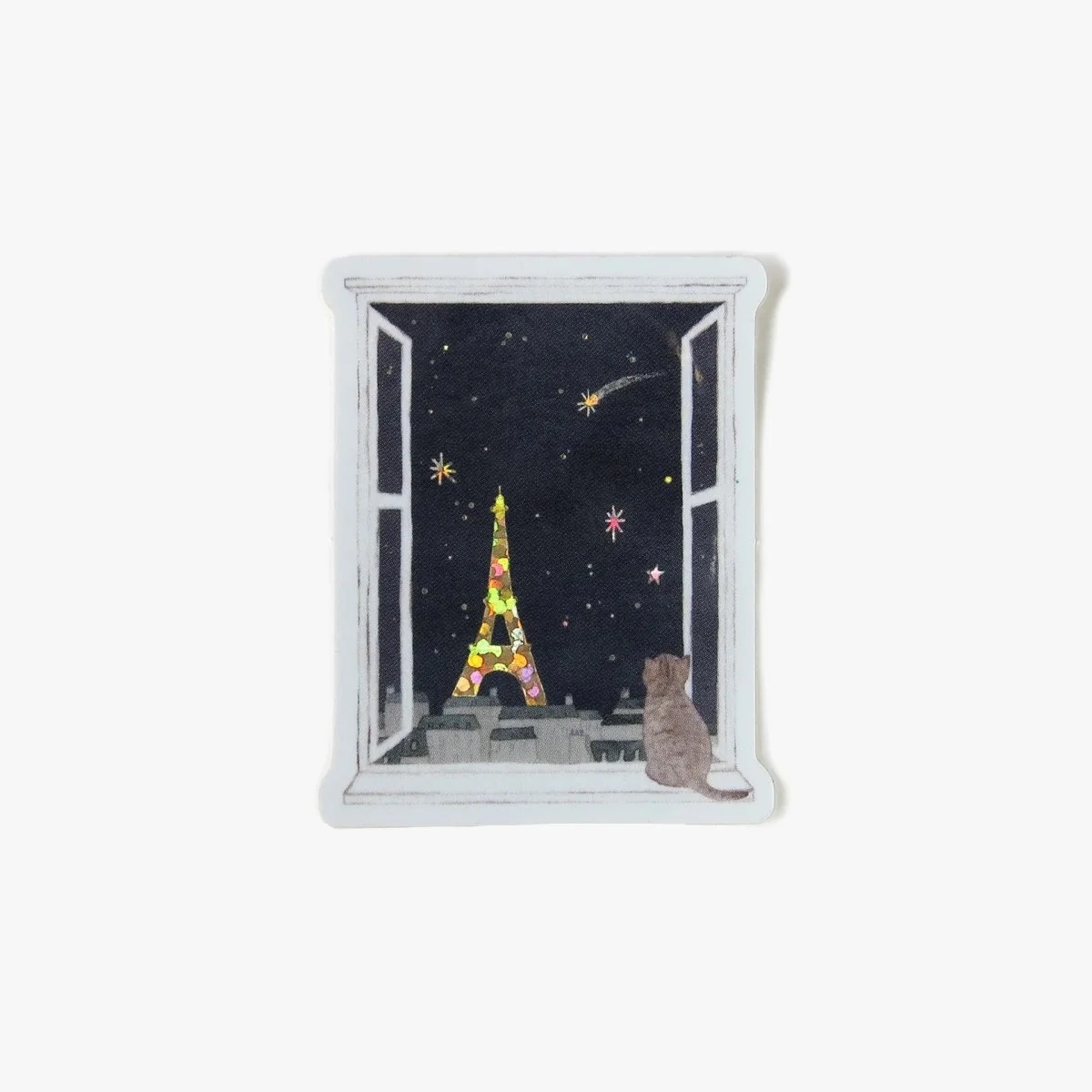 Sticker Holographique Ciel de Paris - Organisation de la maison avec des solutions de partie rangement