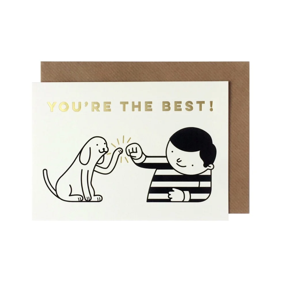 Carte Amitié You’re The Best - Organisateur Organisation de la maison avec des solutions de rangement