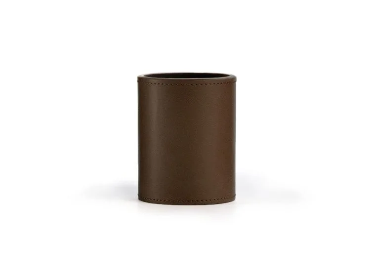 Pot crayons cuir luxe marron PC900 Vins Rouges Harmonieux Occasion