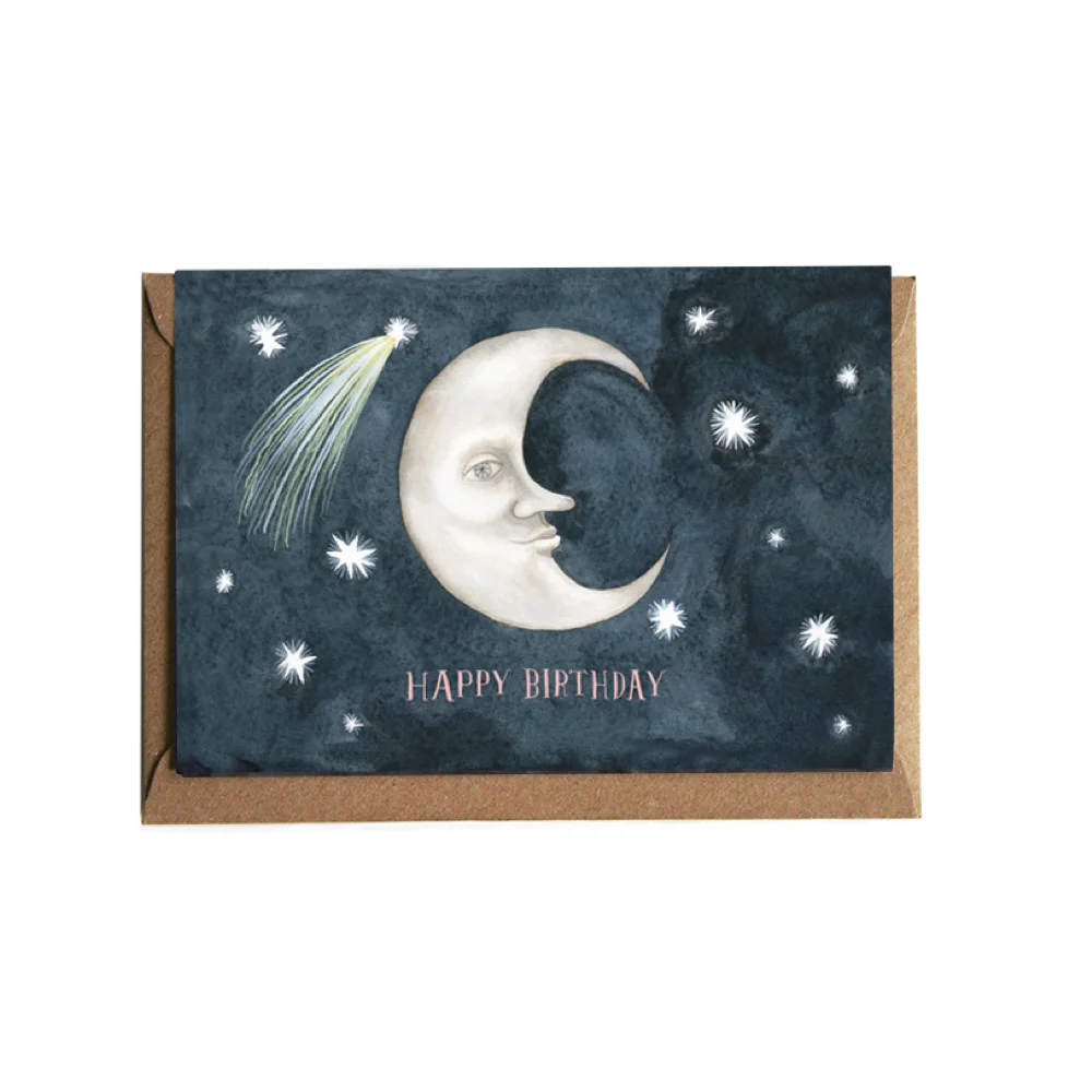 Carte de Vœux Birthday Moon - Organisation de la maison avec des solutions de rangement - rangement cuisine carte organisation maison solution rangement