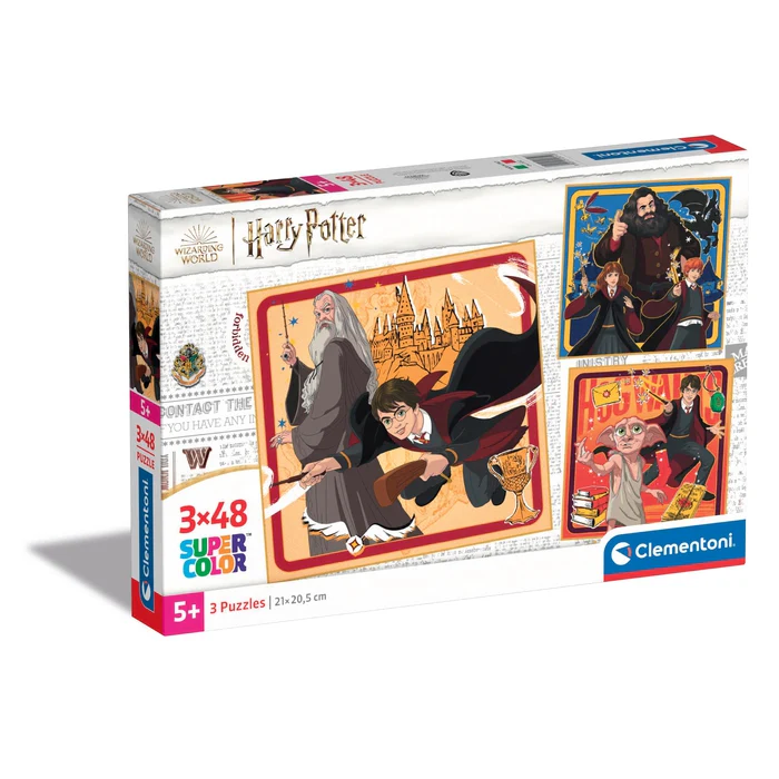 Harry Potter - 3x48 pièces - E-shop mondial – Produits durables, modernes et accessibles partout - Couches