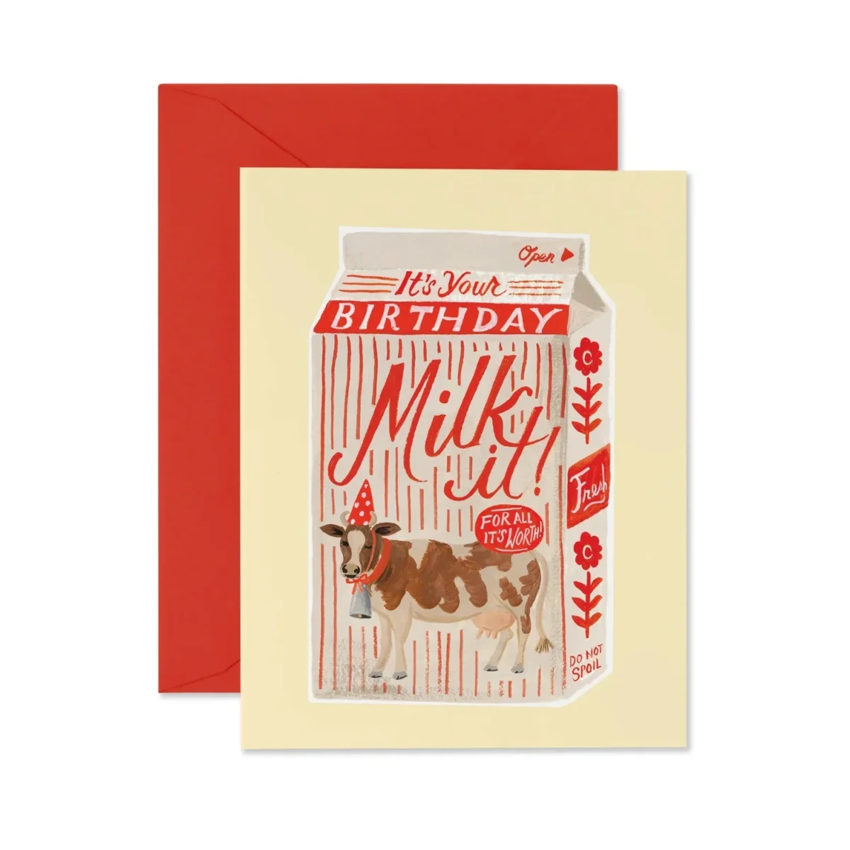 Carte Birthday Milk It! - Organisation de la maison avec des solutions de rangement - cuisine carte organisation maison solution rangement