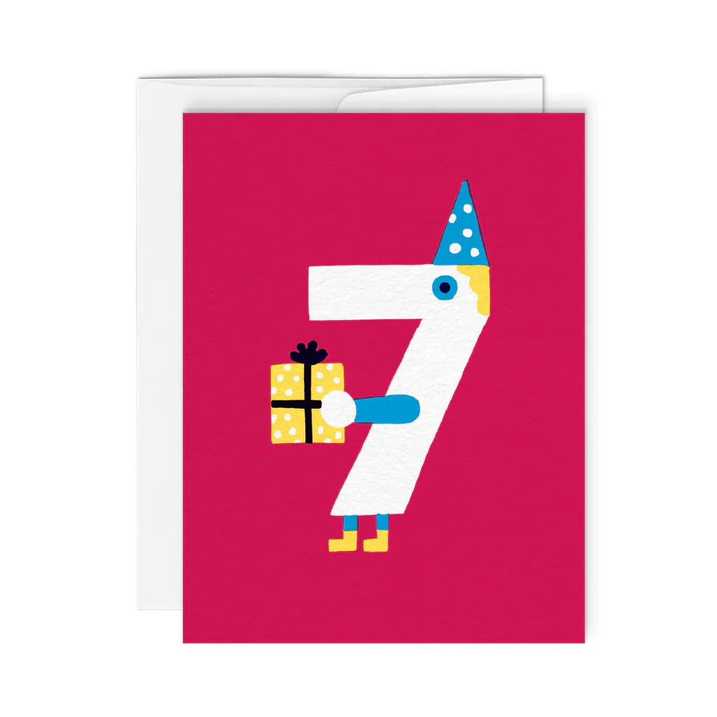 CARTE 7 ANS - Boutique Maman Nourrissante & Bébé – Produits Essentiels au Quotidien