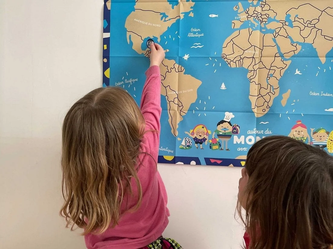 La carte du monde pliable - Vins Rouges Harmonieux pour Chaque Occasion Les Cartes des vins