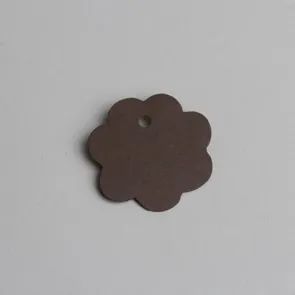 Étiquette à dragées – Fleur – Chocolat - ​Boulangerie-Pâtisserie | Pain au Levain & Viennoiseries​ Étiquette Pâtissier Chocolatier E1474-2 | Rubaco