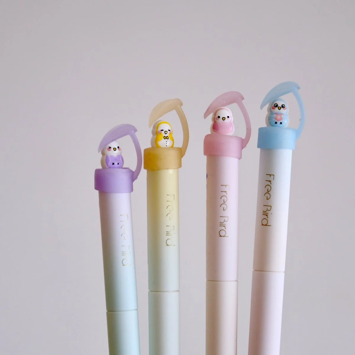Stylo Rotatif Pratiques Oiseau sous la Feuille - Organisation de la maison avec des solutions de rangement