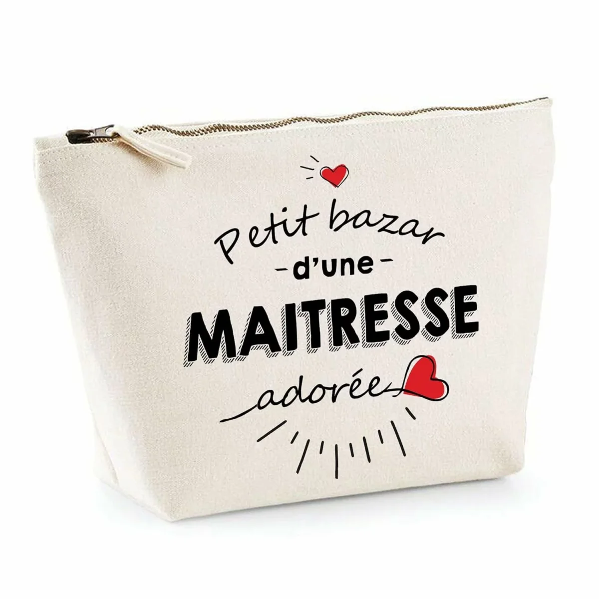 Pochette bazar pour maitresse - Vins Rouges Harmonieux pour Chaque Occasion Pochette Cadeau Maîtresse – Trousse En Toile Avec Enveloppe – Message  Personnalisé – Fin D'Année, Noël, Fête Des Profs – Super Atsem