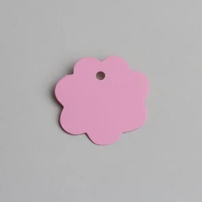 Étiquette dragées Fleur Rose Offre limitée temps