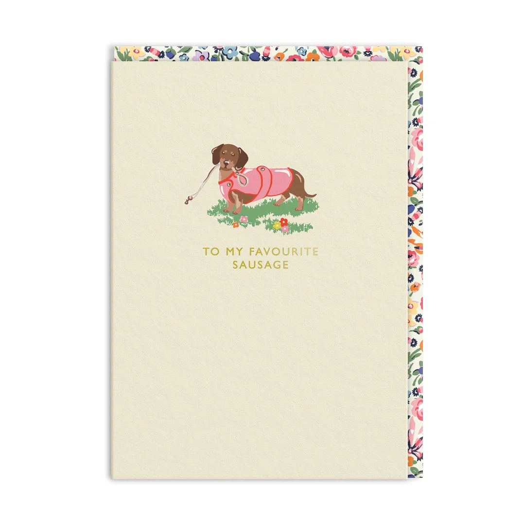 Carte To my Favourite Sausage - Organisation de la maison avec des mois solutions de rangement