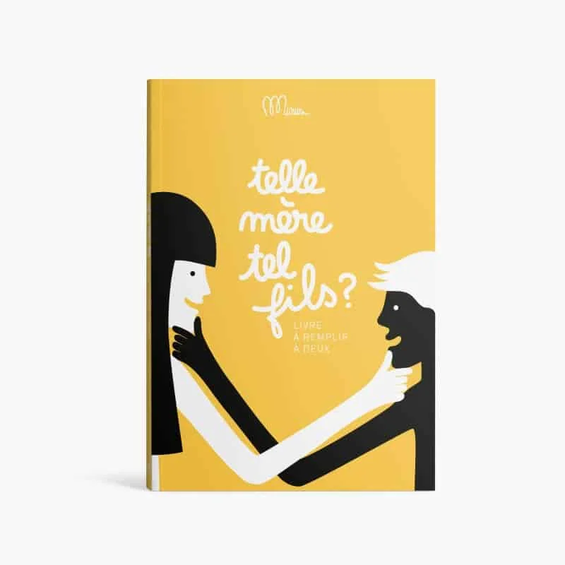 Livre à remplir à 2 « Telle mère, tels, fils » - Édition Limitée – L’Art de la Table Française en Promotion ! Tableau Mondrian Géométrique - Art Abstrait Coloré