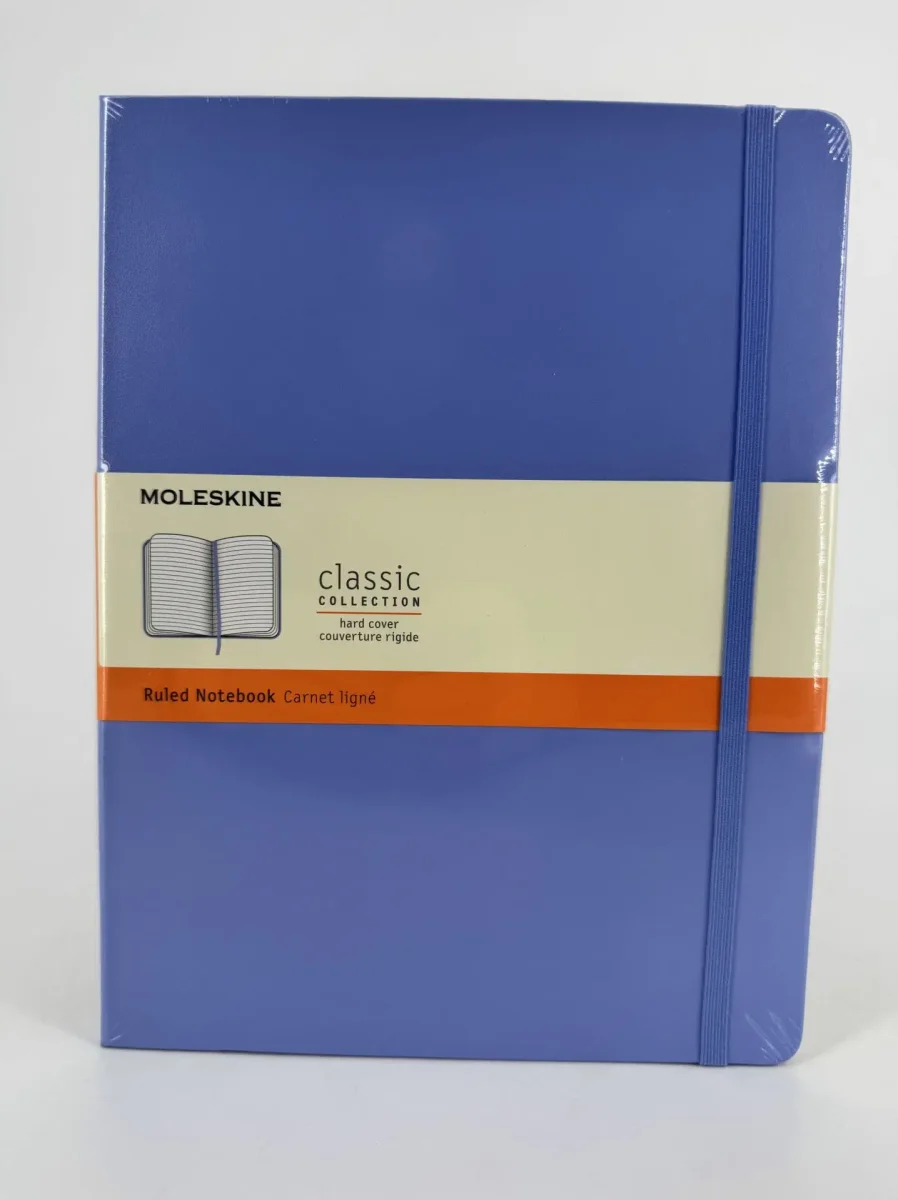 Moleskine Classic Collection Hard Cover Ruled Notebook – Carnet ligné bleu clair – 192 pages - Saldi Straordinari – Offerte Speciali Disponibili Adesso - Couverture rigide