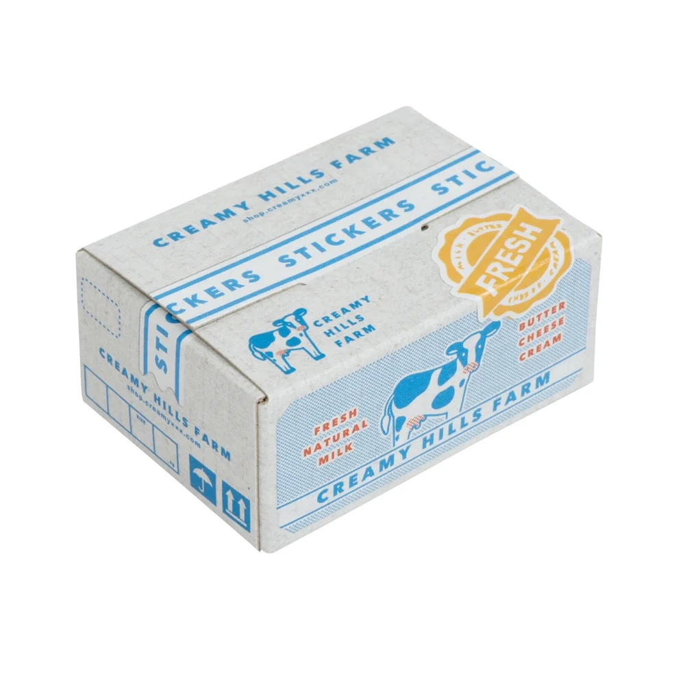 Stickers – Caisse de Produits Laitiers - Organisation de la maison avec des solutions de rangement La technique secrète des boîtes mystérieuses : réorganisez votre maison  sans effort ! - Minutes Maison