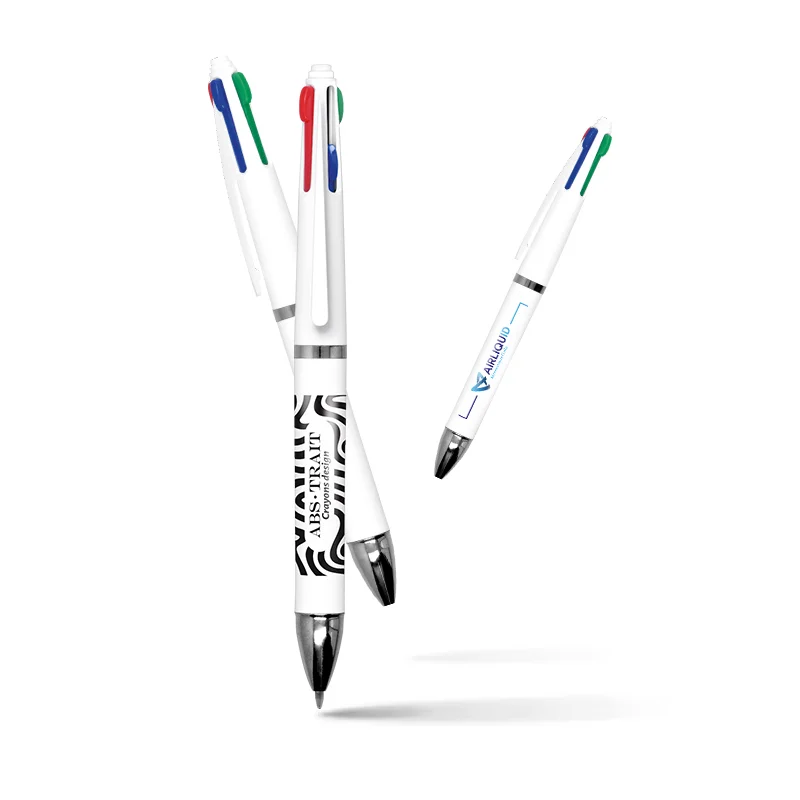 Stylo bille 4 couleurs publicitaire - Vins Rouges Harmonieux pour Chaque Occasion - veste imperméable couleur vin occasion