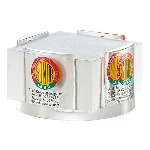 Porte-bloc note cube transparent plastique PMMA Saldi Straordinari Offerte Speciali Disponibili Adesso