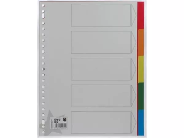 STAR tabbladen ft A4, 23-gaatsperforatie (5 tabs) - Vins Rouges Harmonieux pour Chaque Occasion - Berne
