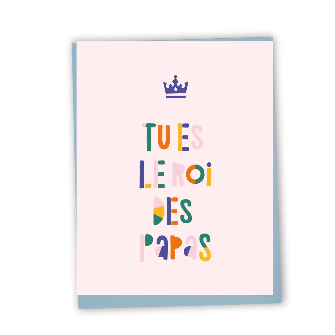 Lili Graffiti - Carte - Bonne Fête Papa - Tu Es Le Roi Des Papas||Lili Graffiti - Card - Tu Es Le Roi Des Papas lignes - Boutique Bébé en Ligne : Soins, Jouets et Articles Maison