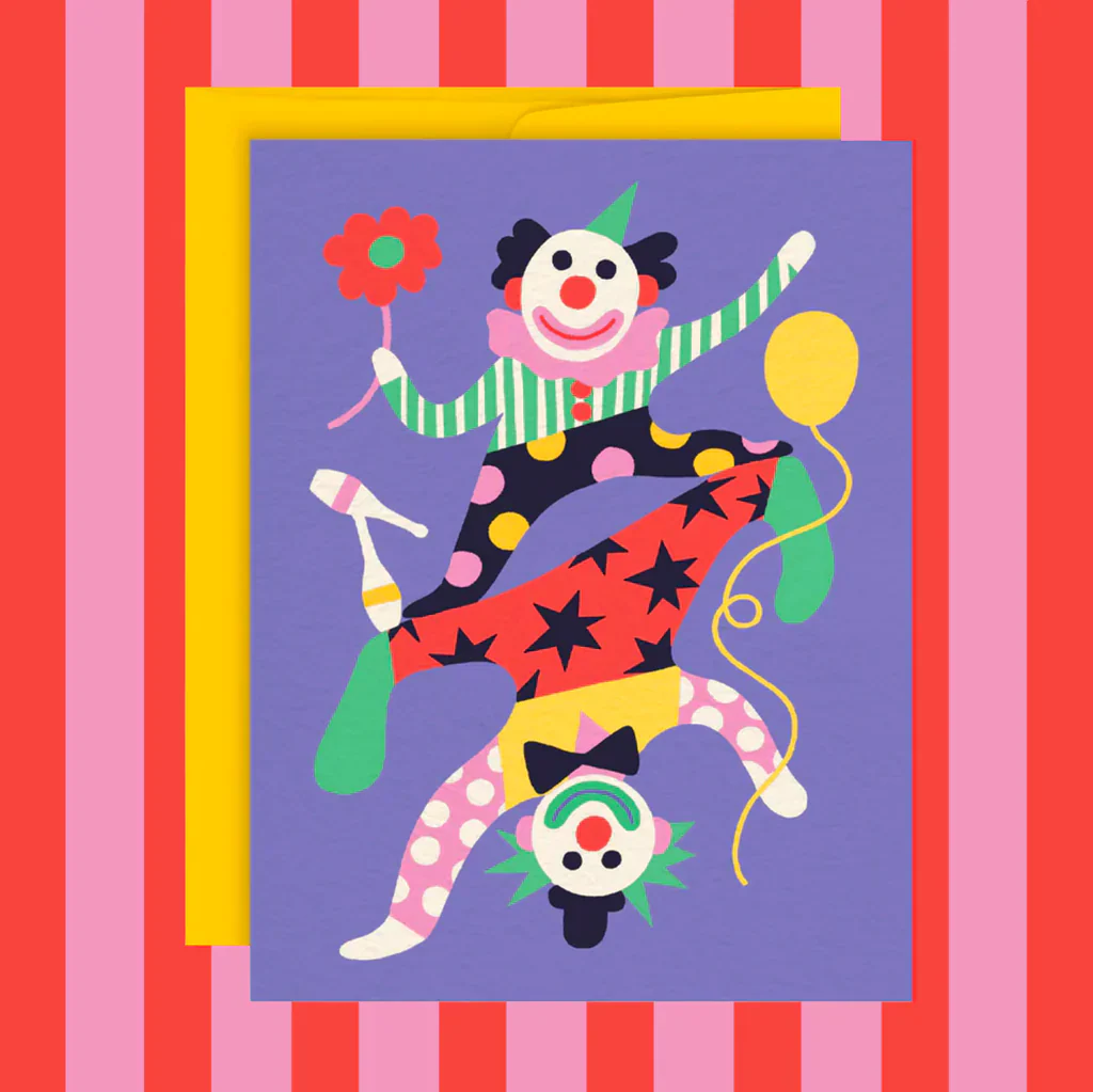 CARTE CLOWNS Boutique Maman Bébé Produits Essentiels Quotidien