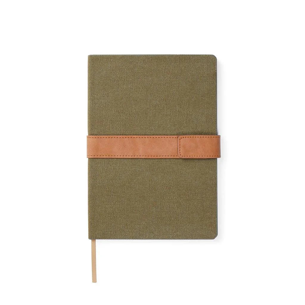 Carnet de notes en toile recyclée – A5 - Vins Rouges Nissan Harmonieux pour Chaque Occasion
