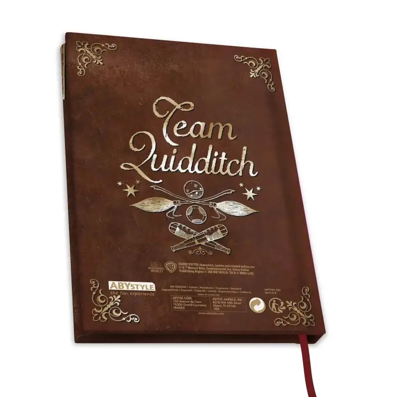 Cahier A5 - Quidditch à Poudlard Maison - E-shop mondial – Produits durables, modernes et accessibles partout