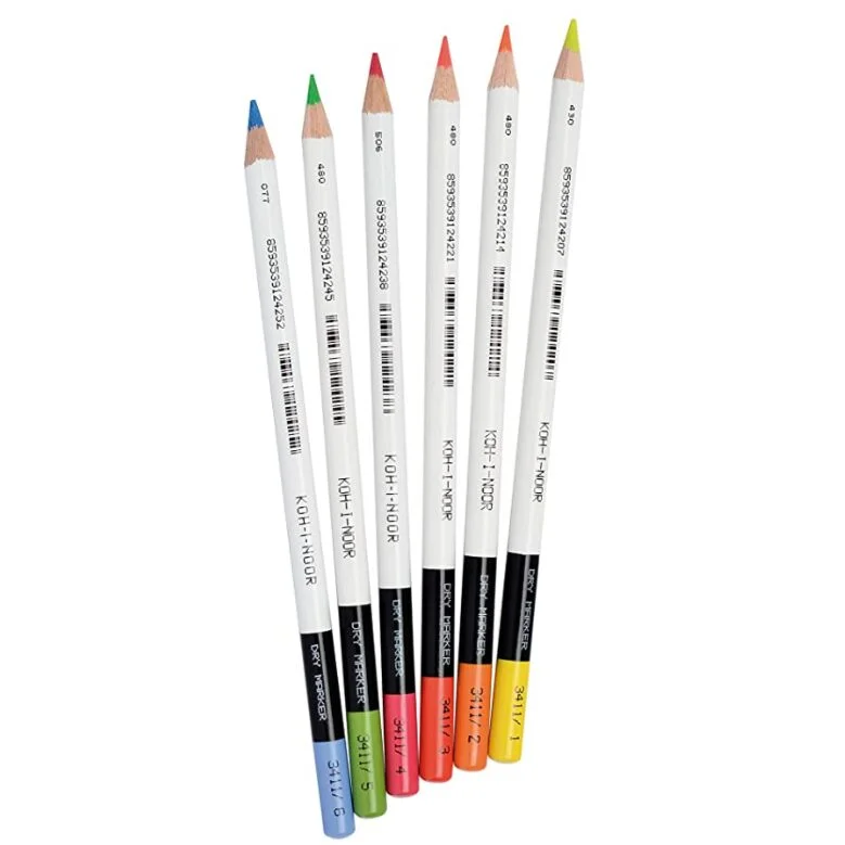 Crayons fluorescents Organisation maison solutions rangement