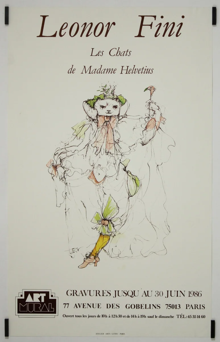 Les chats de Madame Helvétius 1986 - Saldi Straordinari – Offerte Speciali Disponibili Adesso Urbaneez | M.Chat | Artist from Neuchâtel | Buy Street Art Online