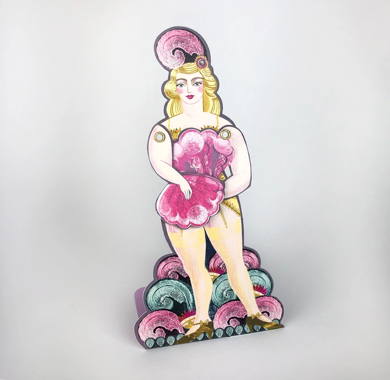 Carte Papercut Fanny French Cancan - Organisation de la maison avec des solutions de rangement - {'count': 1, 'name': 'boite'}
